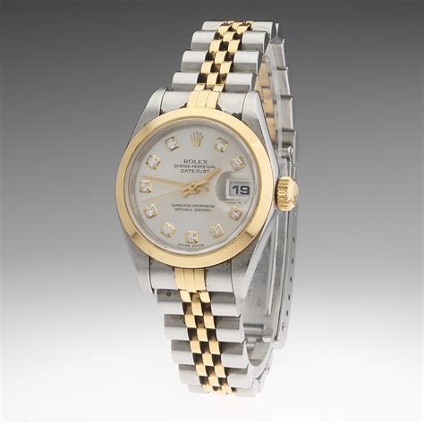 rolex lady oyster perpetual date just 18k gold-6916|rolex oyster perpetual date precio.